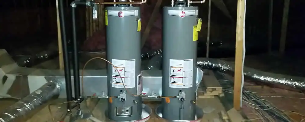 Tankless water heater installation for home hot water in Santa Rosa, CA
